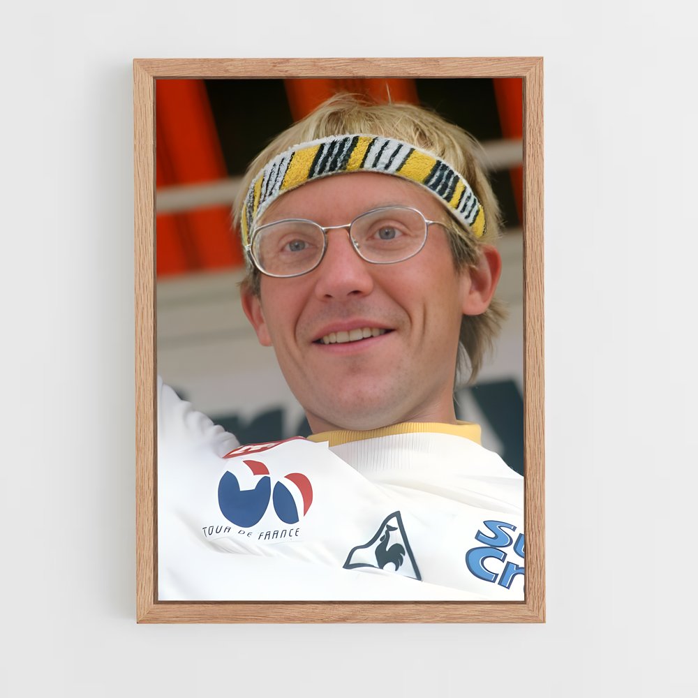Poster Le Cycliste Visionnaire – affiche Cyclisme (vue 4)